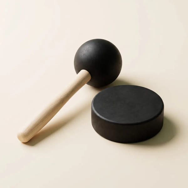 Activator mallet and puck
