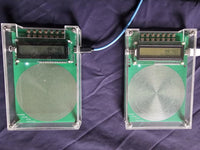 Device inside its carrying case